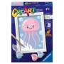 CreArt pictura pe numere pentru copii meduza prietenoasa